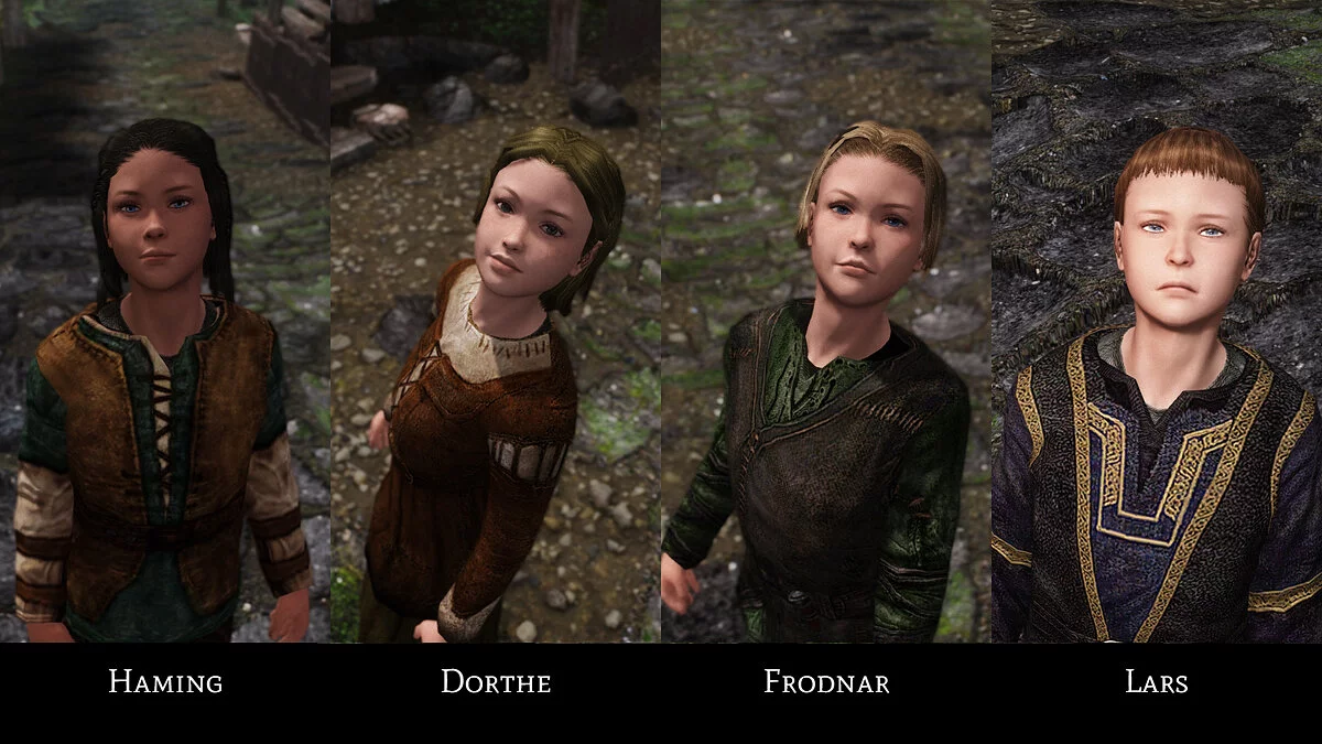 The Elder Scrolls 5: Skyrim Legendary Edition — Nuevos niños en Skyrim (Simple Children LE) [1.0]