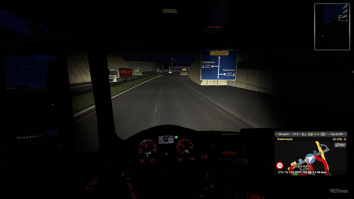 Euro Truck Simulator 2 — signos realistas