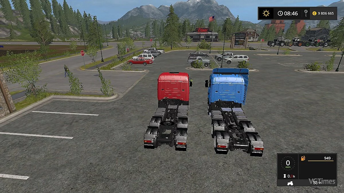 Farming Simulator 17 — Трактор SCANIA R440 V1.0