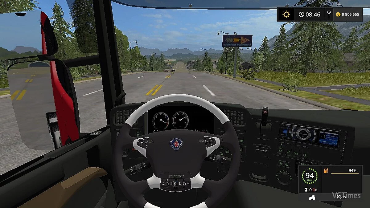 Farming Simulator 17 — Трактор SCANIA R440 V1.0