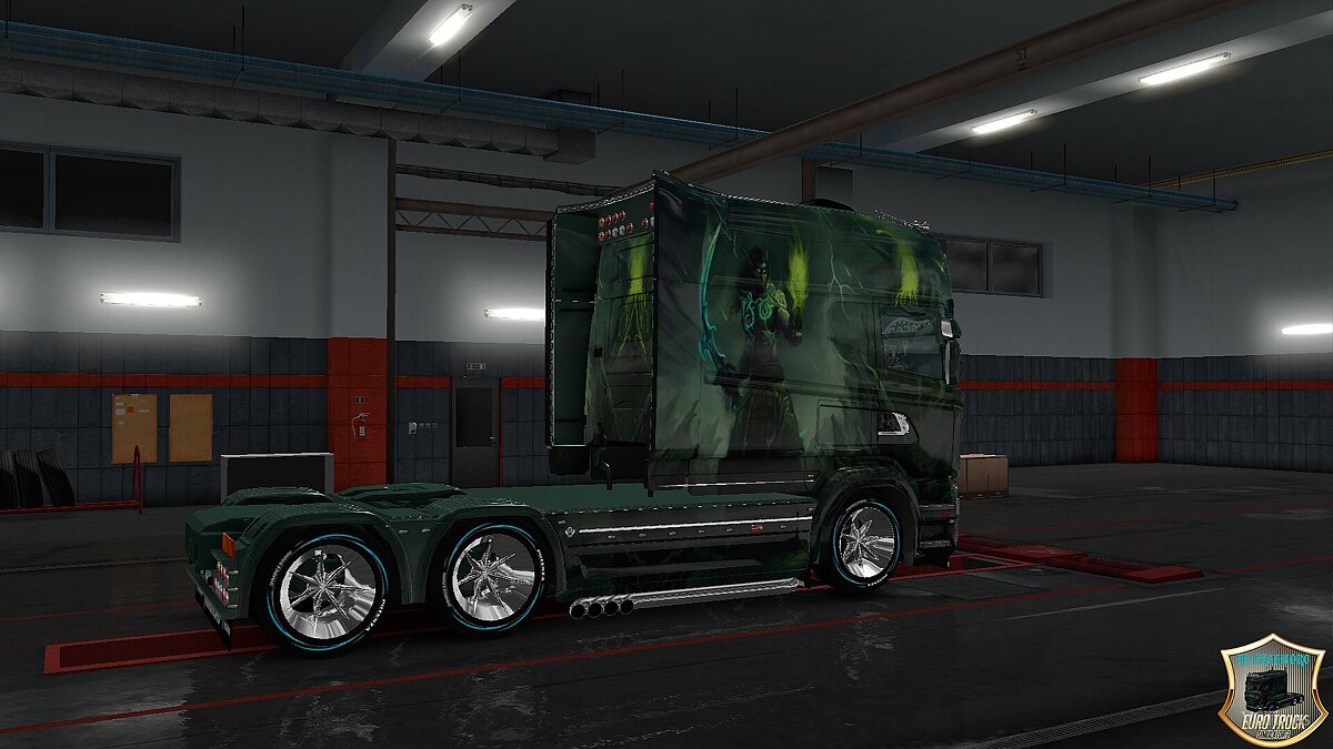 Euro Truck Simulator 2 — Voin skin for Scania RS Longline [1.0]