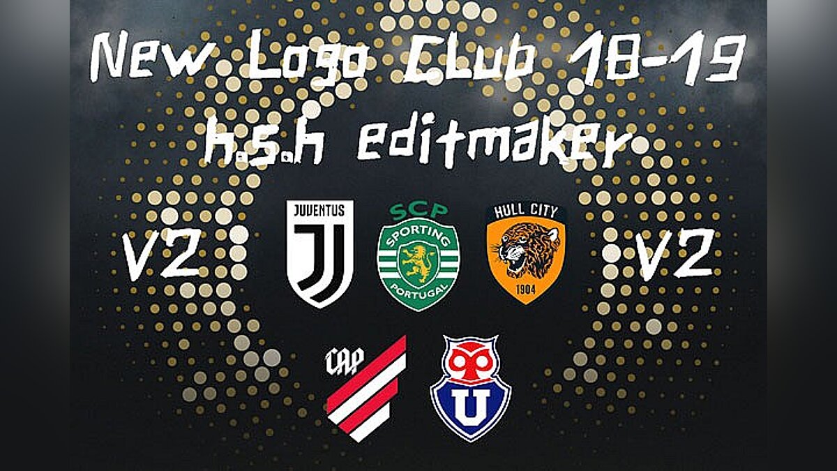 Pro Evolution Soccer 2017 — New logos for clubs (New Logo Club 18-19) [2.0]