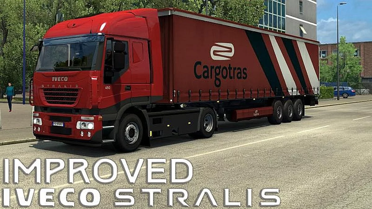 Euro Truck Simulator 2 — Fix for patch 1.34 for the Improved Iveco Stralis mod [1.2]