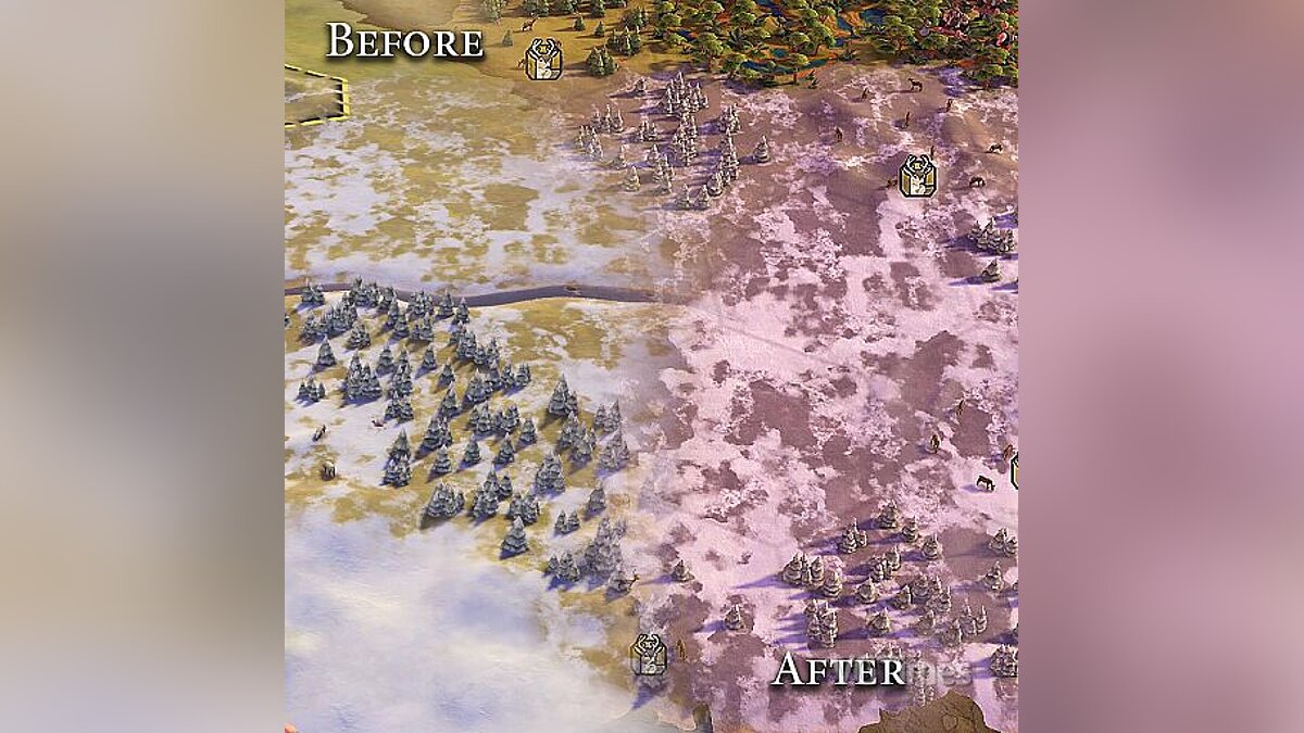 Sid Meier&#039;s Civilization 6 — Tundra graphical change