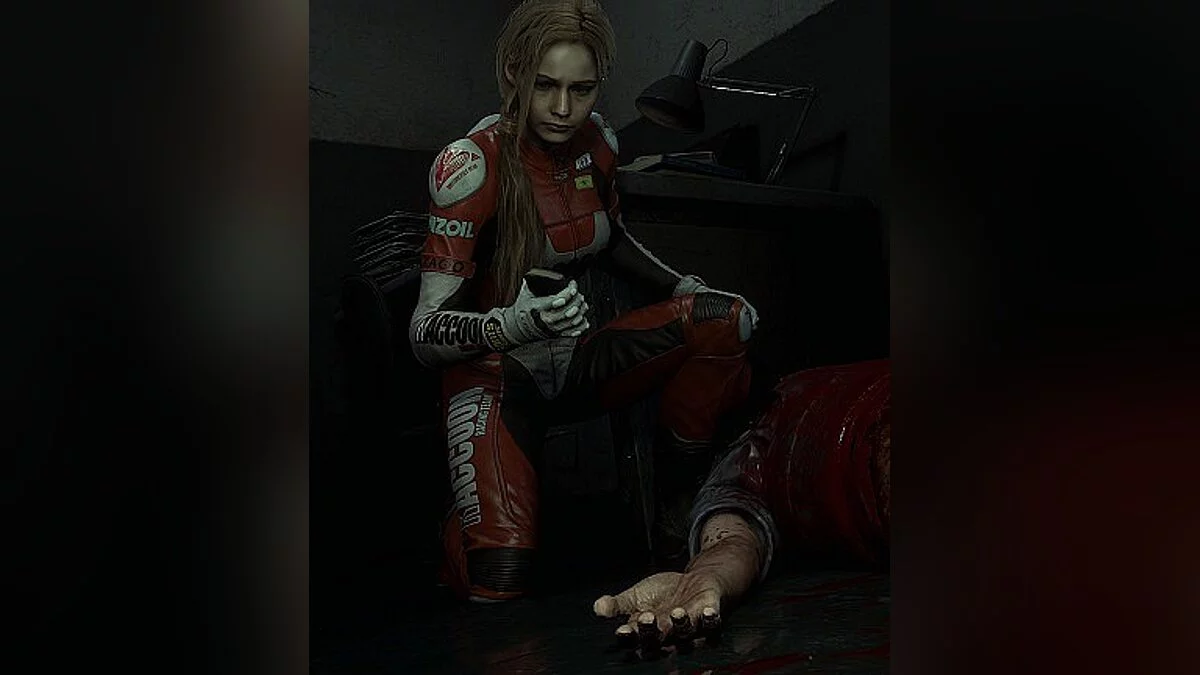 Resident Evil 2 — Клэр с одеждой Эльзы и волосами Аннет (блондинка) [1.0]