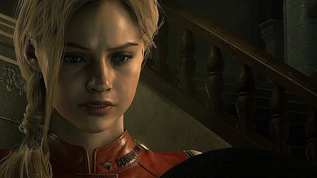 Resident Evil 2 — Клэр с одеждой Эльзы и волосами Аннет (блондинка) [1.0]