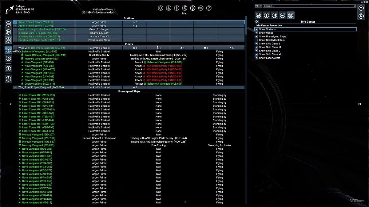 X4: Foundations — Centro de información (InfoCenter) [2.1.0]