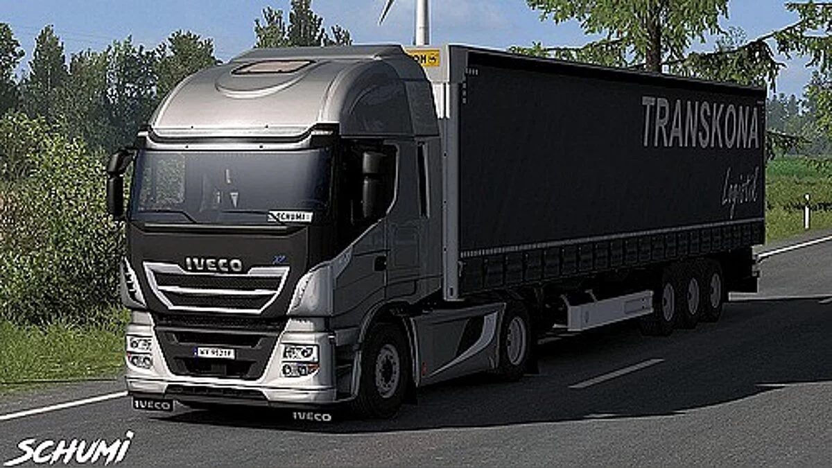 Euro Truck Simulator 2 — Iveco Hi-Wai v2.4 u1.33 - 1.34sch