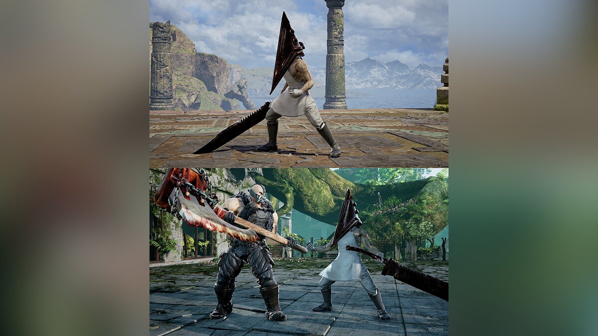 SoulCalibur 6 — Head and weapon of "Pyramid Head" from Sillent Hill [1.0]