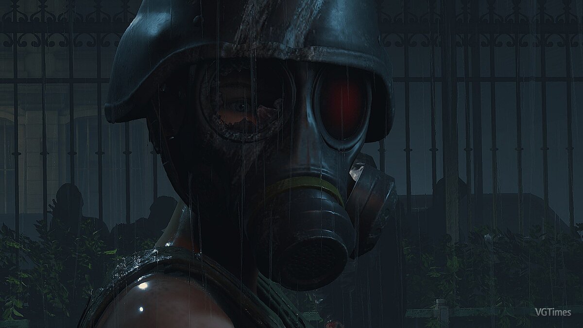 Resident Evil 2 — Gas mask for Claire (2 types) [1.0]