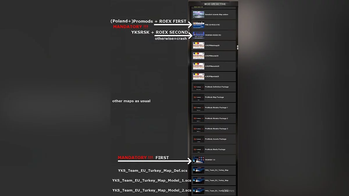 Euro Truck Simulator 2 — Roextended Project v2.1
