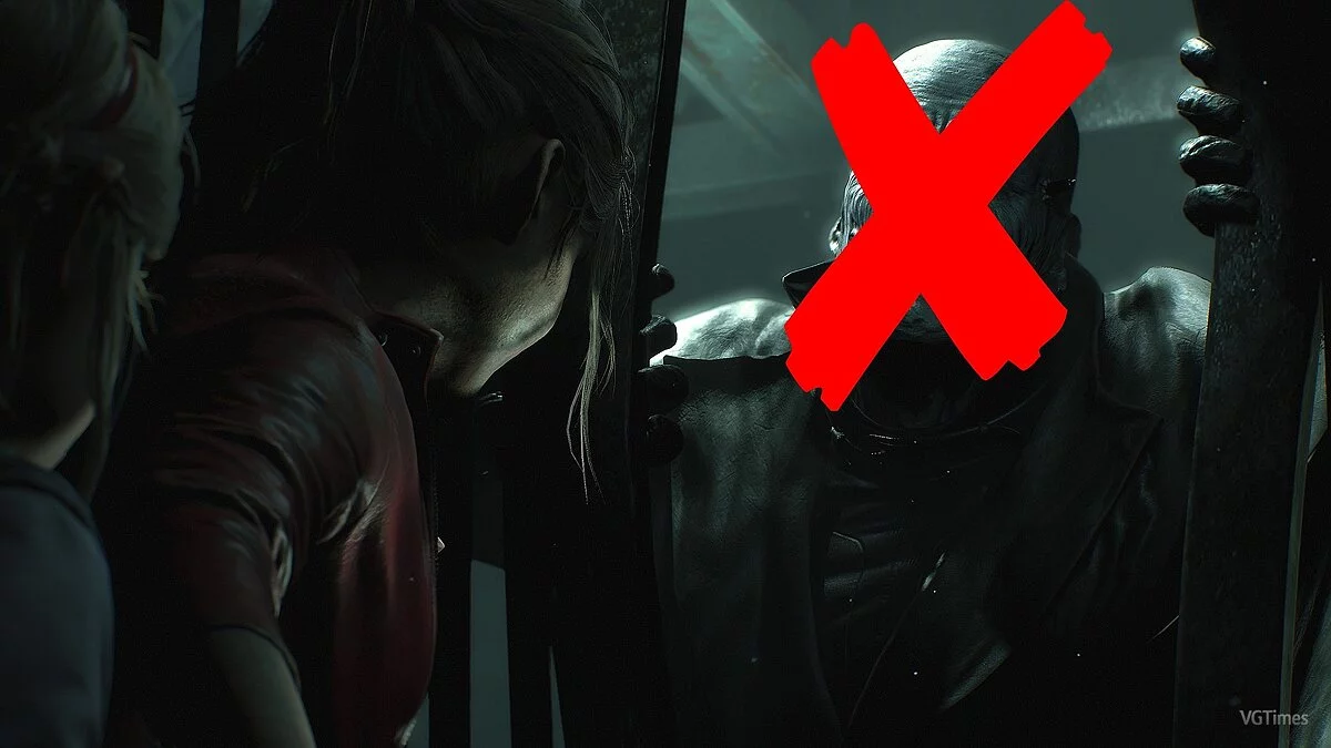 Resident Evil 2 — Removing Mr. X