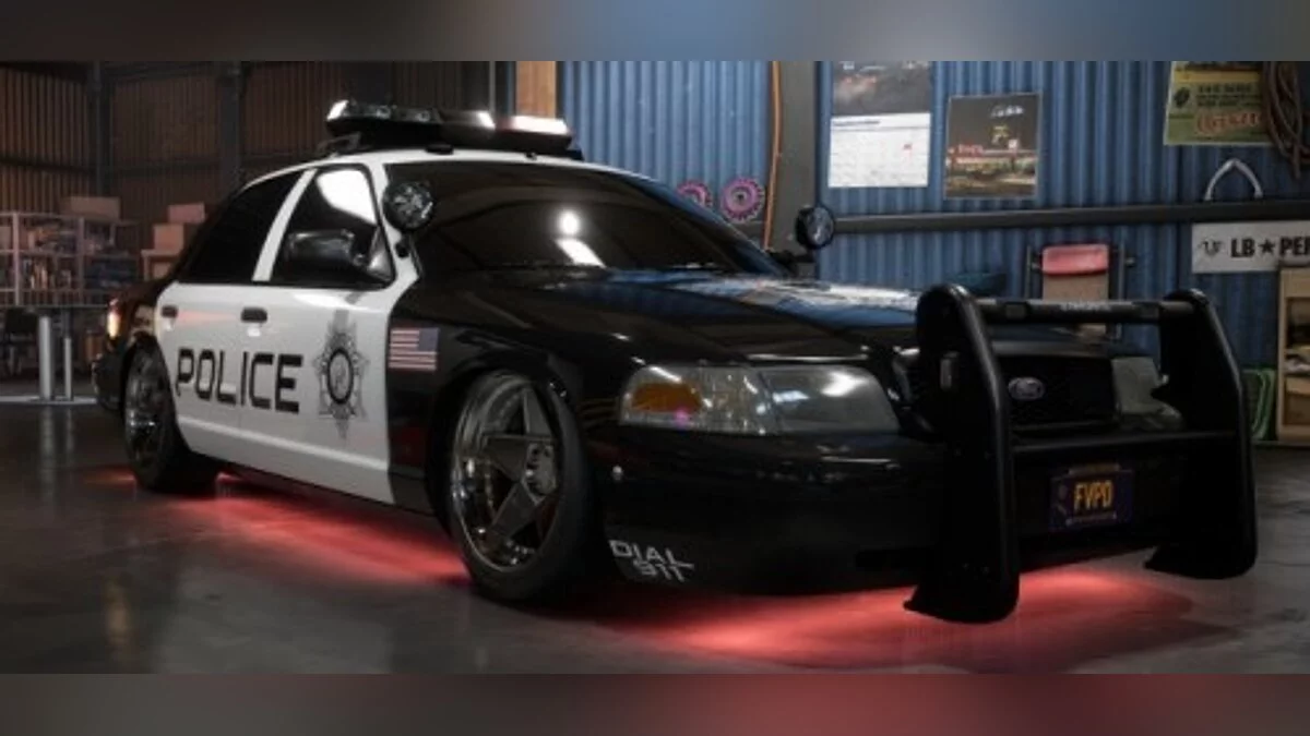 Need for Speed Payback — Полицейский автомобиль Ford Crown Victoria [1.0]