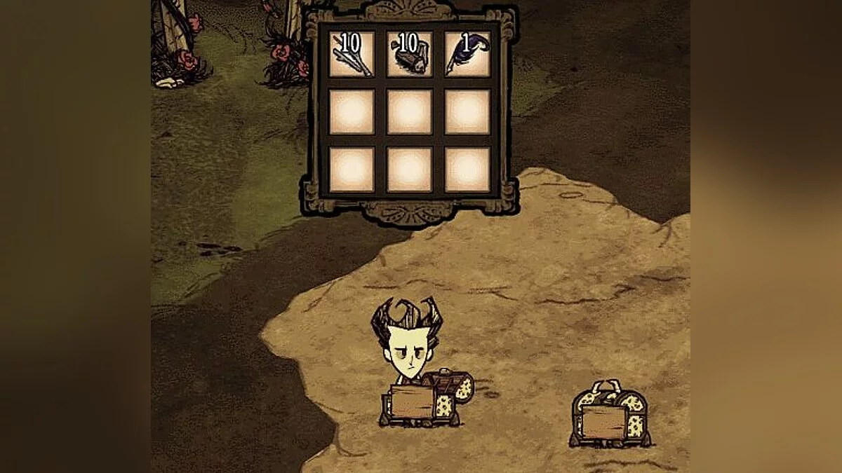 Don&#039;t Starve — Tableta para ver el contenido del cofre.