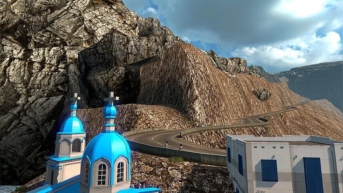 Euro Truck Simulator 2 — Карта Real Santorini 1:1 
