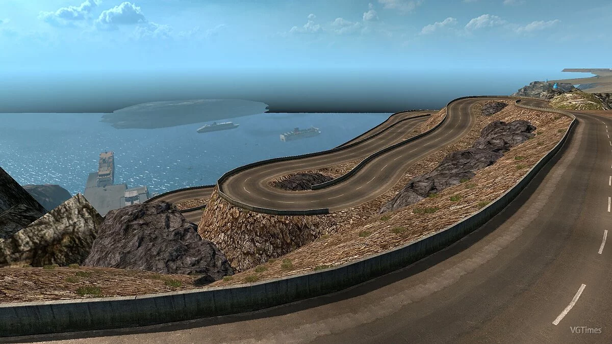 Euro Truck Simulator 2 — Карта Real Santorini 1:1 