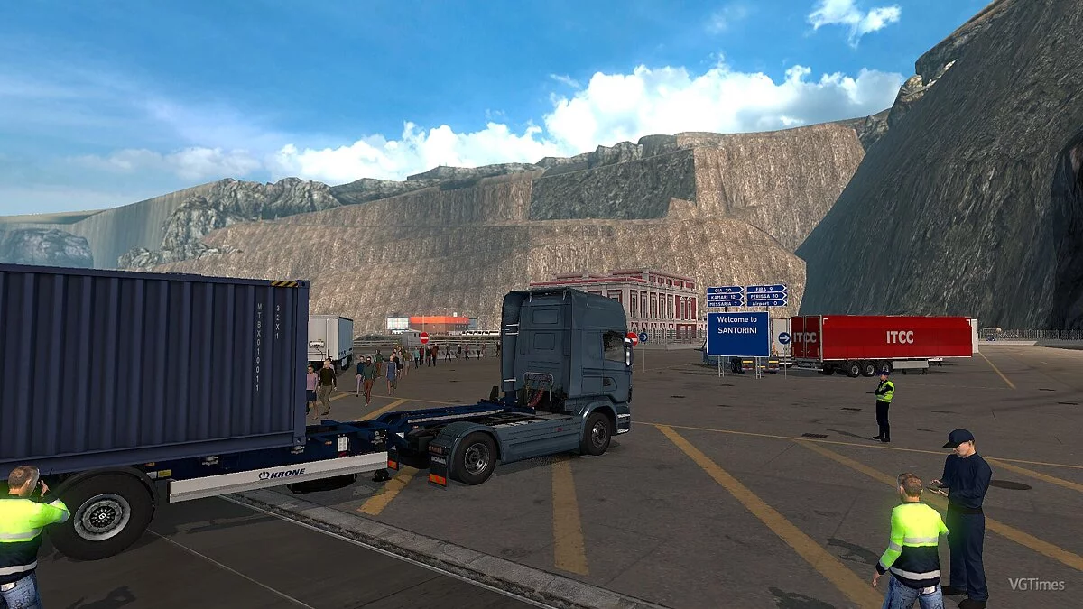 Euro Truck Simulator 2 — Карта Real Santorini 1:1 