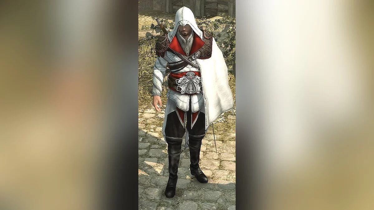 Assassin&#039;s Creed: Brotherhood — Falda corta para la armadura de Ezio.