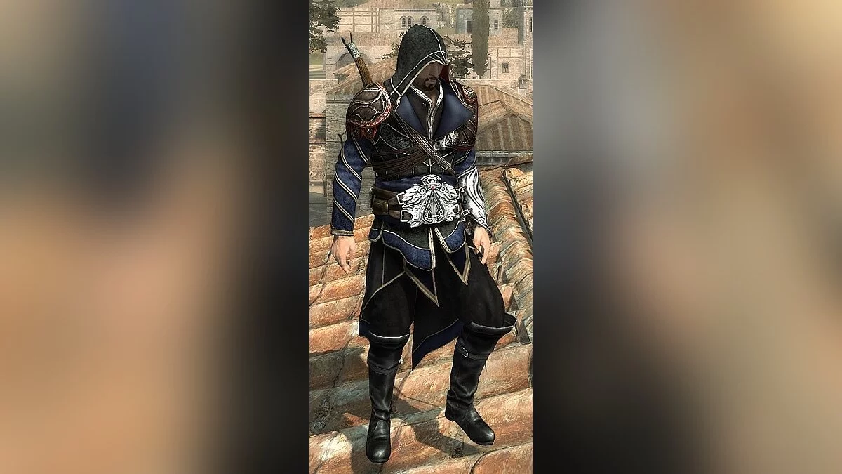 Assassin's Creed: Brotherhood — Укорочена спідниця біля обладунків Еціо
