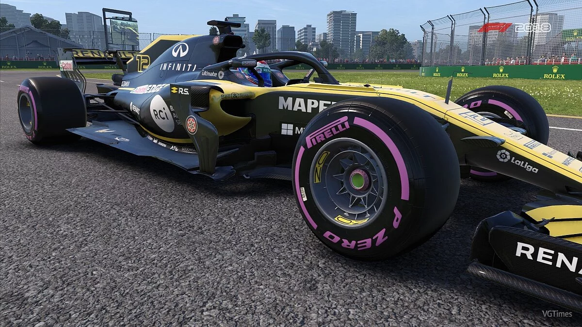 F1 2018 — Поліпшені текстури шин