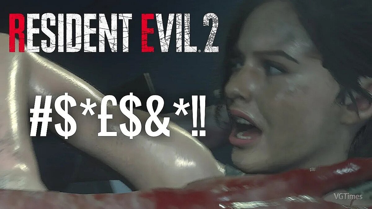 Resident Evil 2 — Very angry Claire