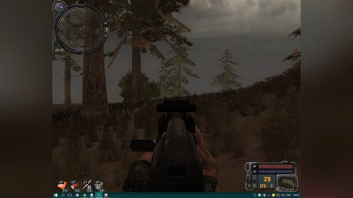 S.T.A.L.K.E.R.: Call of Pripyat — Ретекстур оригинального АКС-74 в черном пластике [1.0]