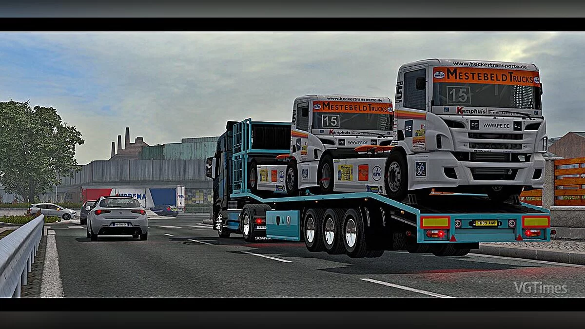 Euro Truck Simulator 2 — Trailer Truck Racing Transporter for 1.34