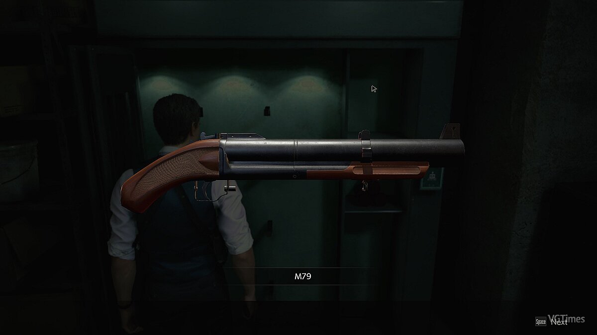 Resident Evil 2 — Claire's grenade launcher for Leon