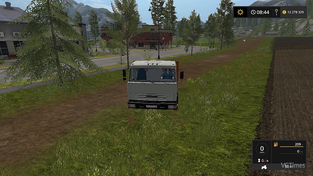 Farming Simulator 17 — Truck KAMAZ 43255 [1.2]