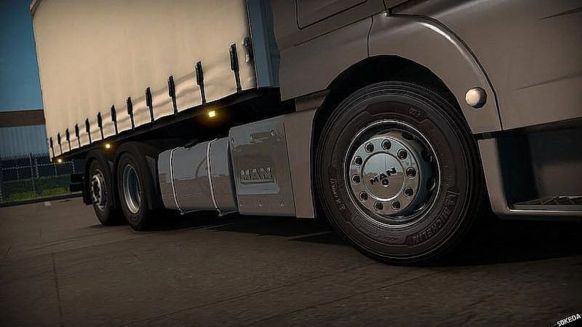 Euro Truck Simulator 2 — Wheel pack for trucks and trailers [1.0] (v1.32.x - 1.34.x)