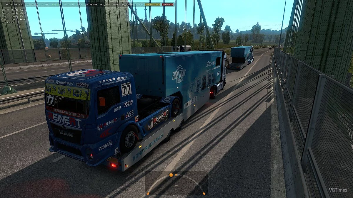Euro Truck Simulator 2 — Автогонки SCS ETRC к трафику AI [1.0]