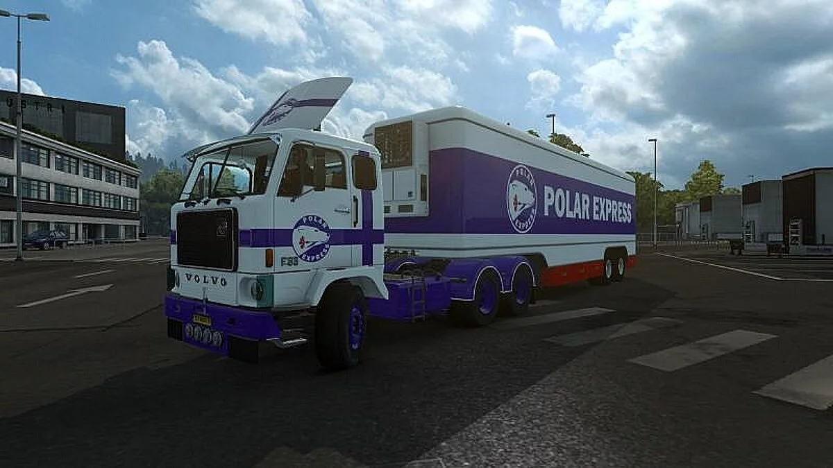 Euro Truck Simulator 2 — Trailer Kssbohrer for Volvo F88 [1.0]