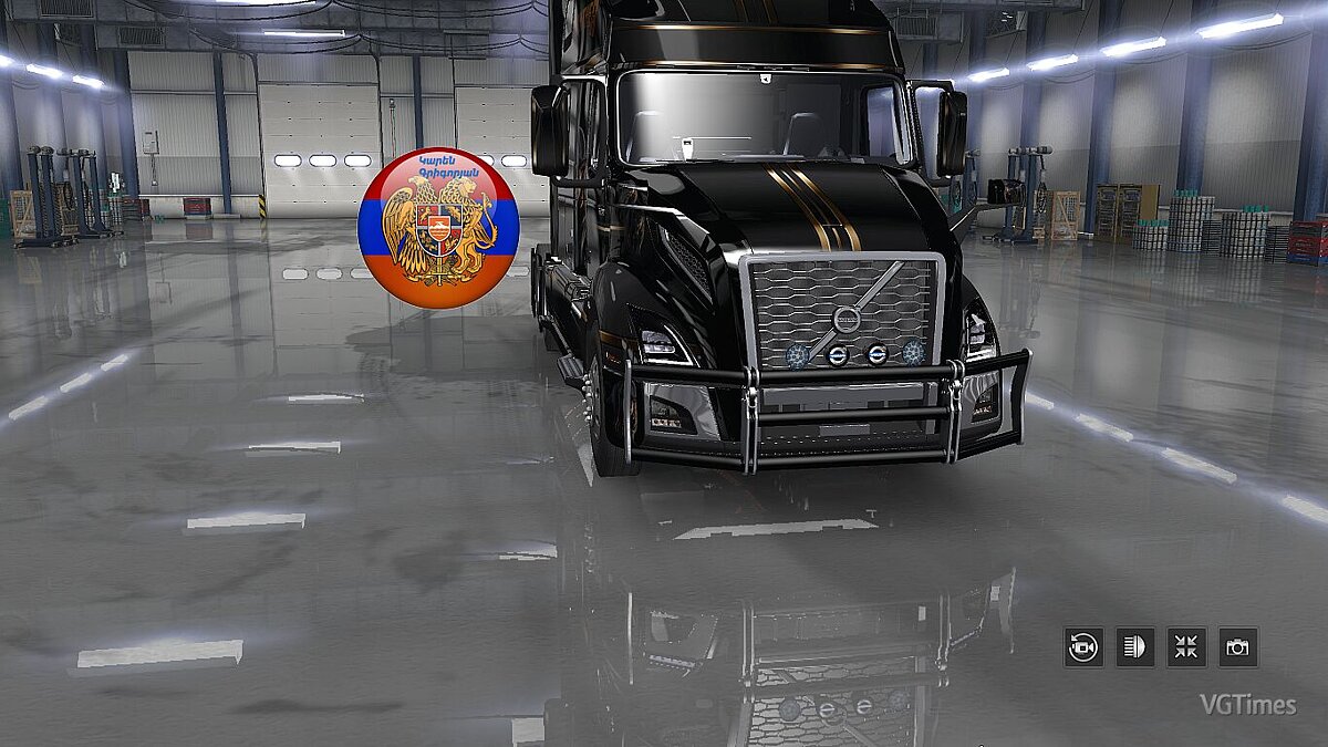 American Truck Simulator — New guards for Volvo VNL 2018 truck [1.0]