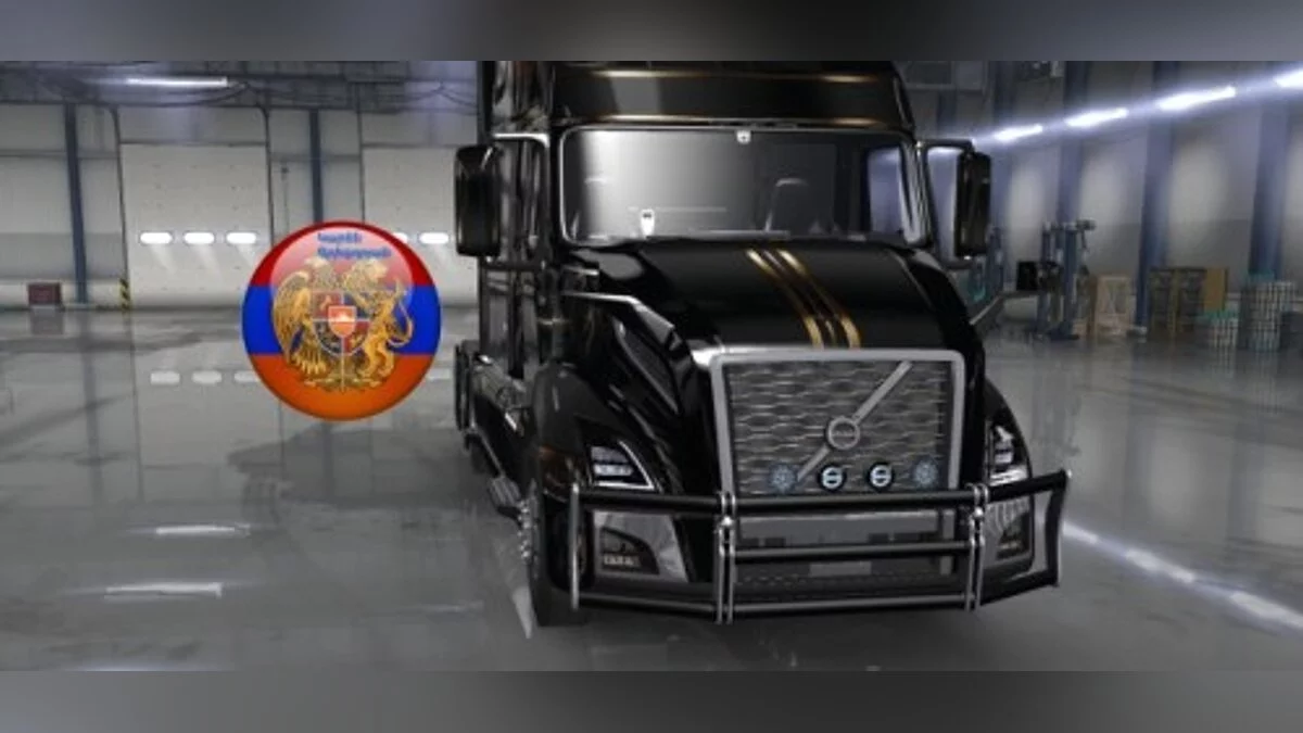 American Truck Simulator — Нові кенгурятники до вантажівки Volvo VNL 2018 [1.0]