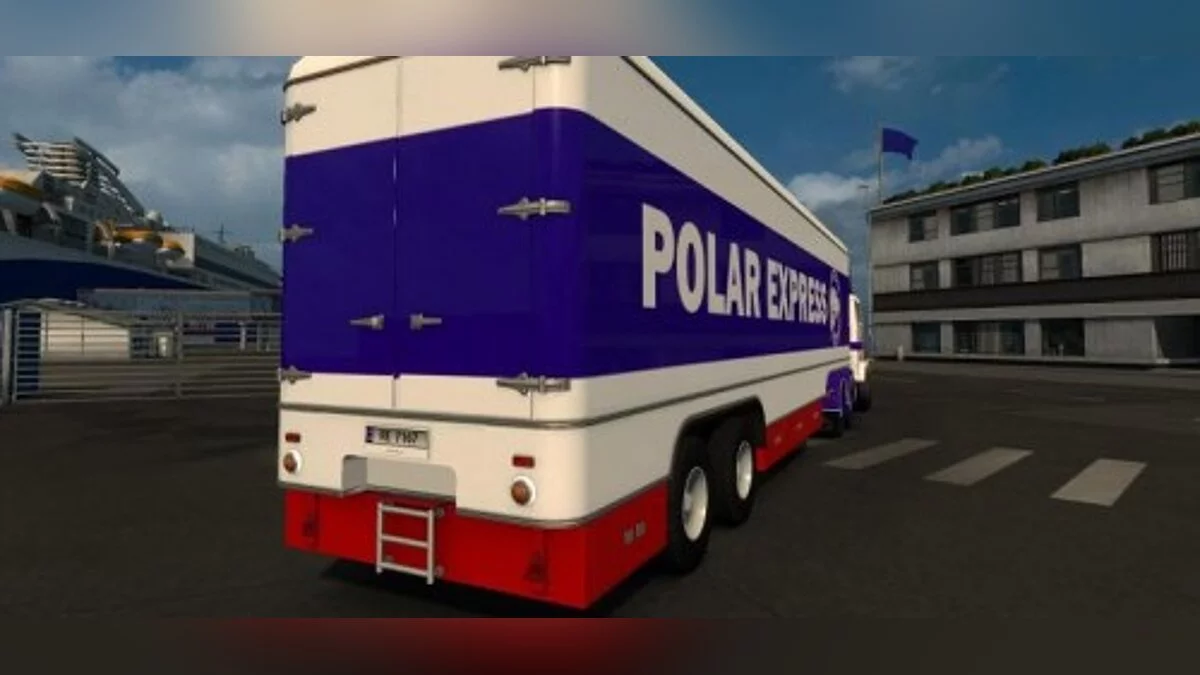 Euro Truck Simulator 2 — Трейлер Kssbohrer для Volvo F88 [1.0]