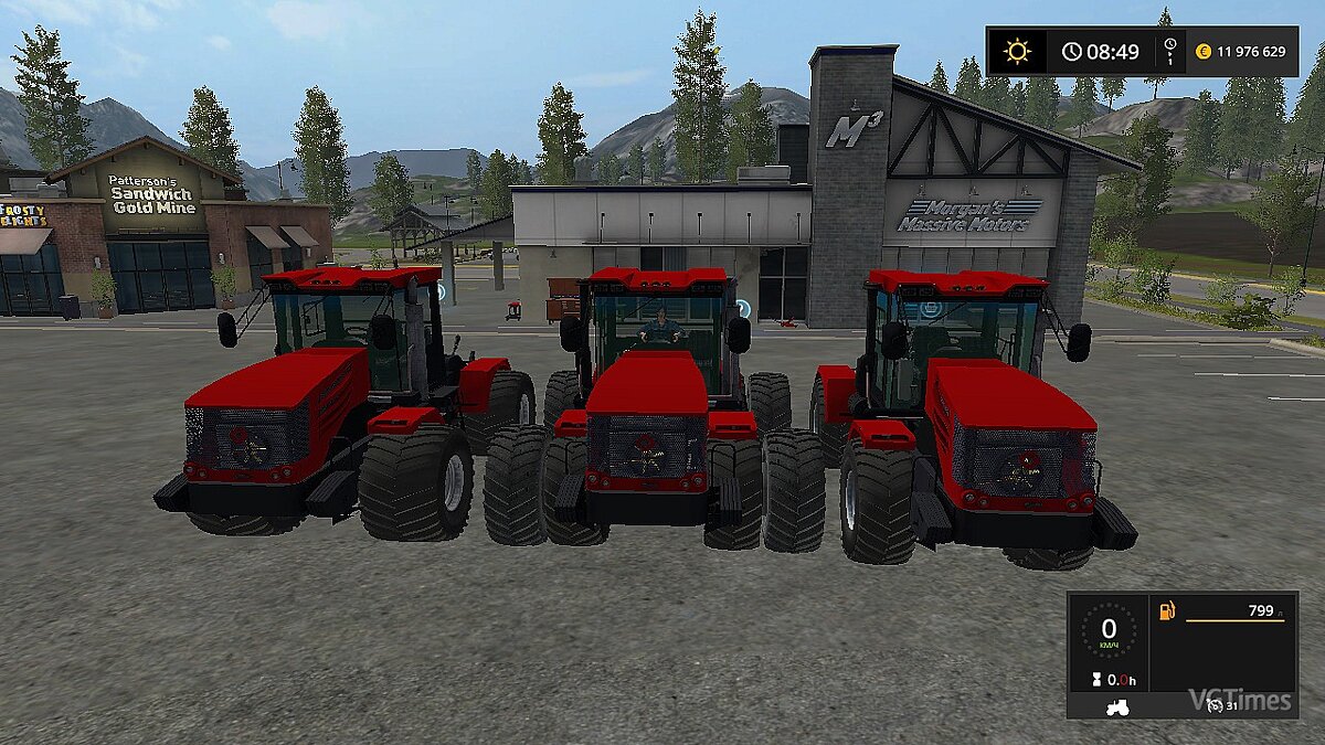 Farming Simulator 17 — Tractor KIROVETS K-744R4 [2.7]