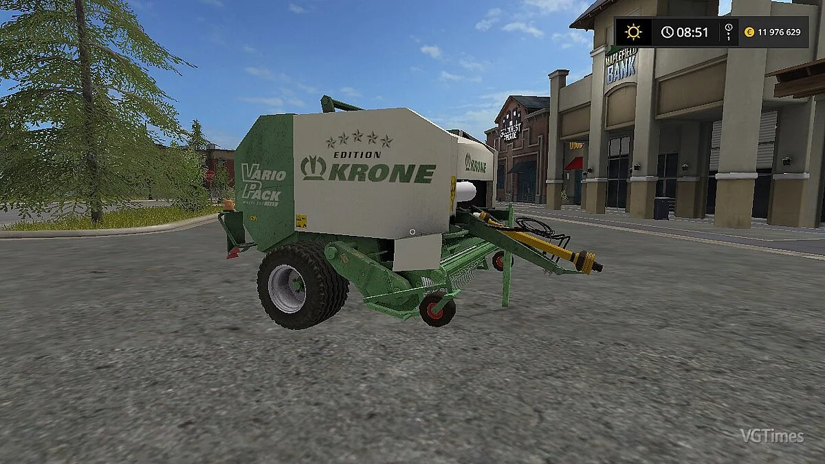 Farming Simulator 17 — Baler Krone Vario Pack 1500 MC [1.0]