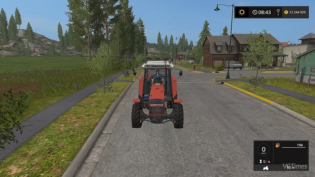 Farming Simulator 17 — Tractor ZETOR 10145 [1.0]