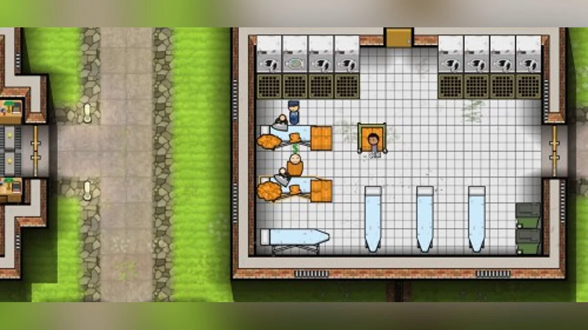 Prison Architect — Новая военная форма для тюремного персонала (The Last Castle - Military Prison) [1.0]