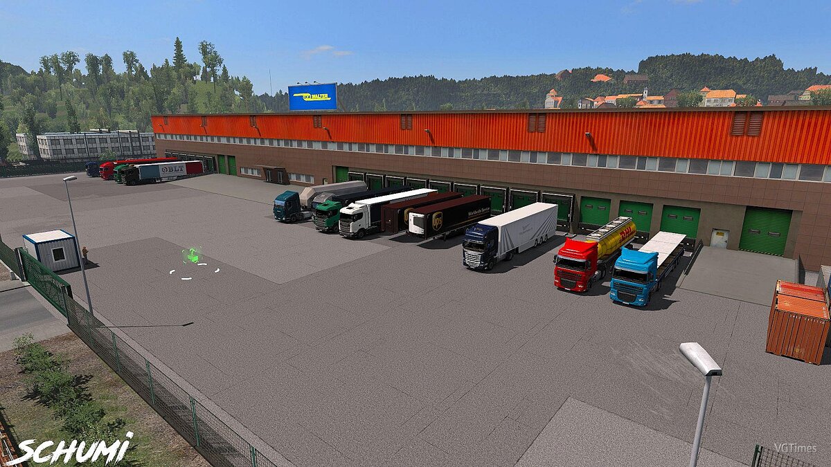 Euro Truck Simulator 2 — Trucks to company bases (Company Addon) [1.1] (v1.34.x)