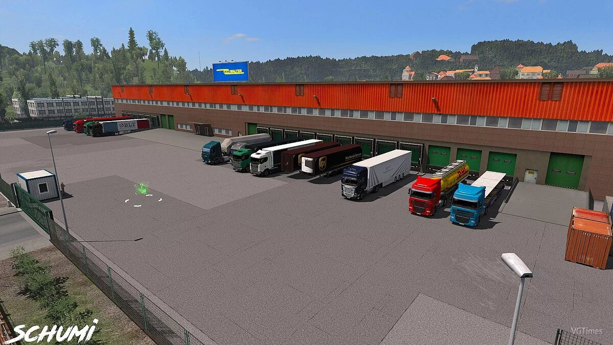 Euro Truck Simulator 2 — Trucks to company bases (Company Addon) [1.1] (v1.34.x)