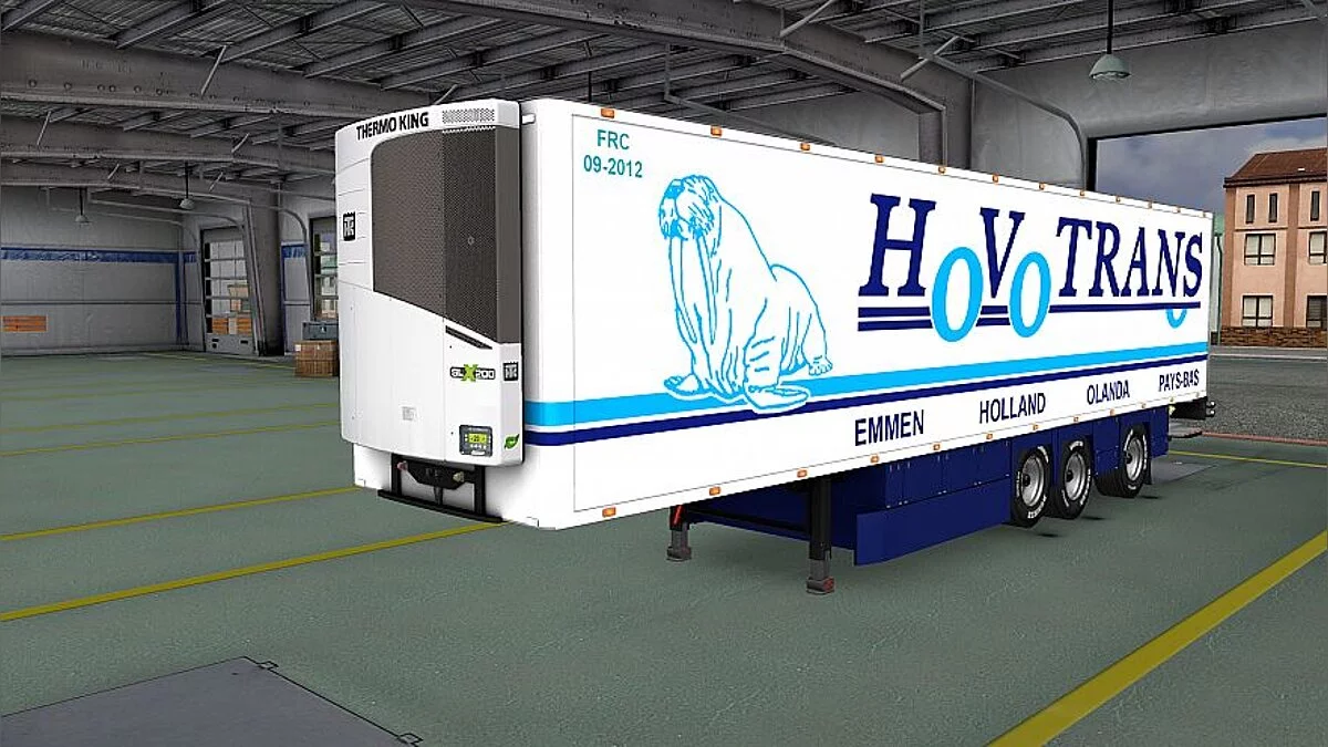 Euro Truck Simulator 2 — Рефрижератор Pacton Reefer [1.0] [1.34x]