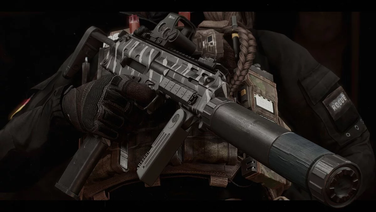 Fallout 4 — Пистолет-пулемёт MP7 с множеством модификаций