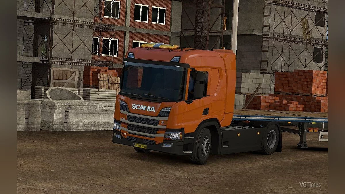 Euro Truck Simulator 2 — Шасси Scania P для стоковой Scania R 2016 NextGen