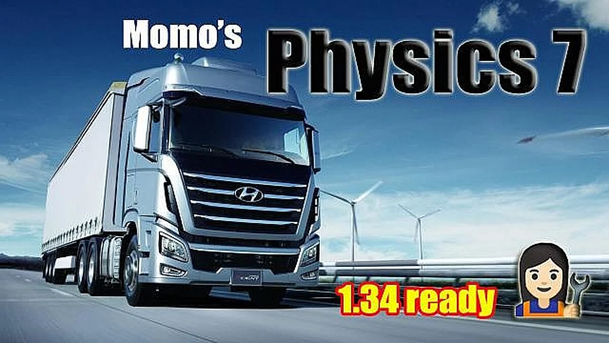 Euro Truck Simulator 2 — Momo's Physics 7 Full – física mejorada