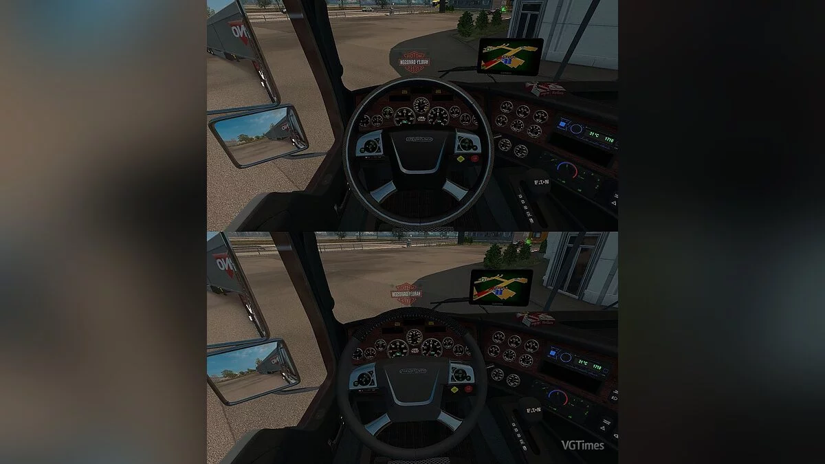 Euro Truck Simulator 2 — 2018 Cascadia steering wheels for Kenworth K200