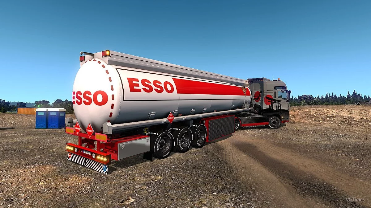 Euro Truck Simulator 2 — Топливная цистерна