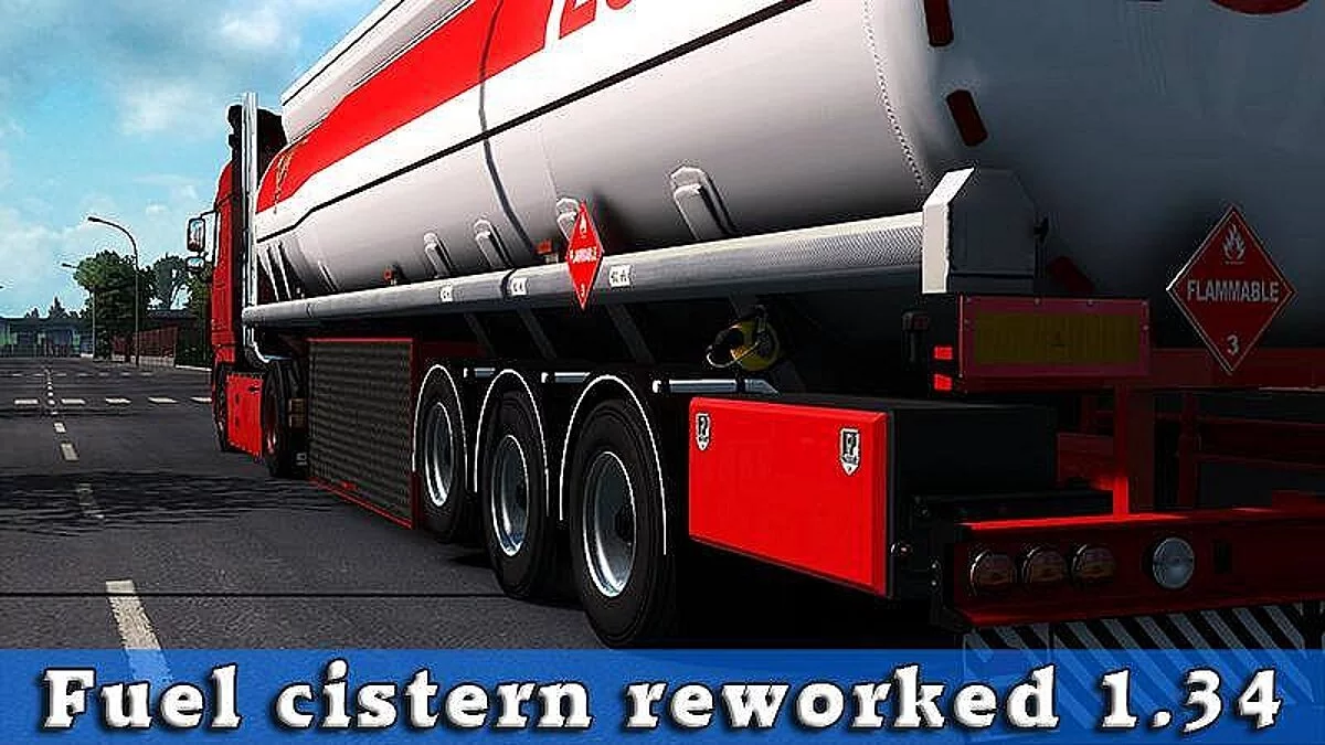 Euro Truck Simulator 2 — Fuel tank