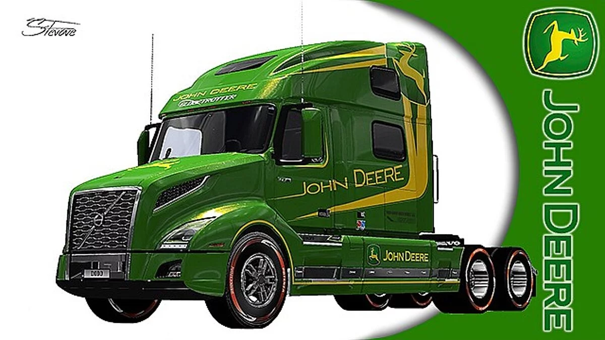 Euro Truck Simulator 2 — 5 Скинов для Volvo VNL 2018