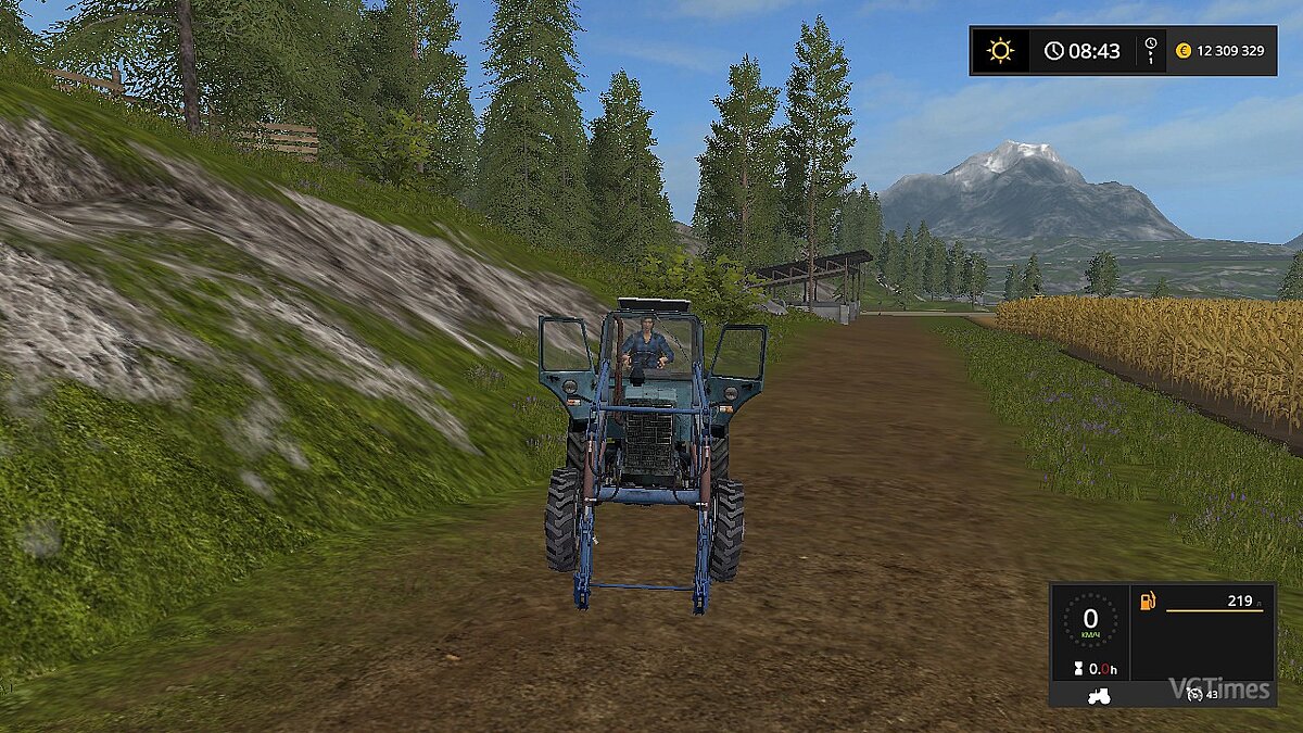 Farming Simulator 17 — Tractor MTZ 82 PKU [1.1]